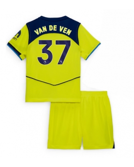 Tottenham Hotspur Micky van de Ven #37 Maglia Gara Terza Repliche 2025-26 Bambino Maniche Corte